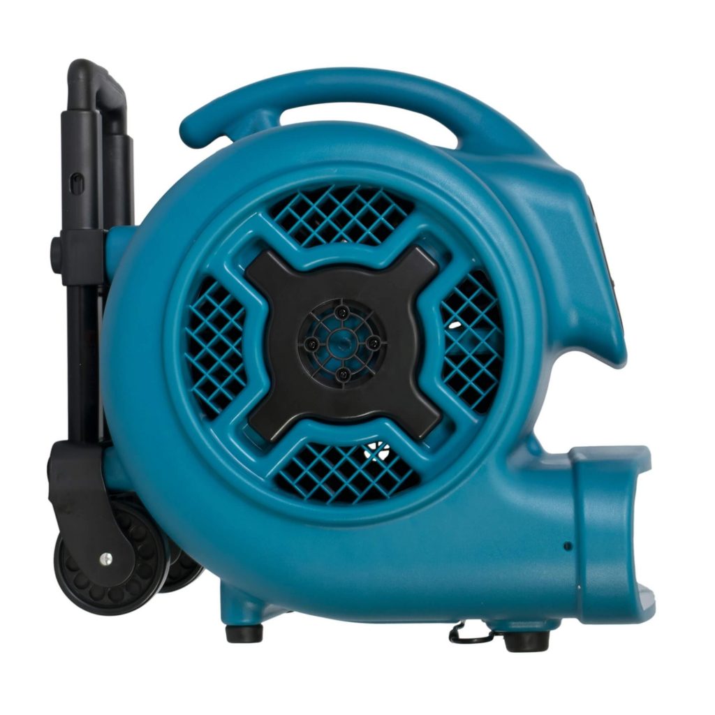 XPOWER X-830H 1 HP Air Mover w/ Telescopic Handle & Wheels – XPOWER Canada