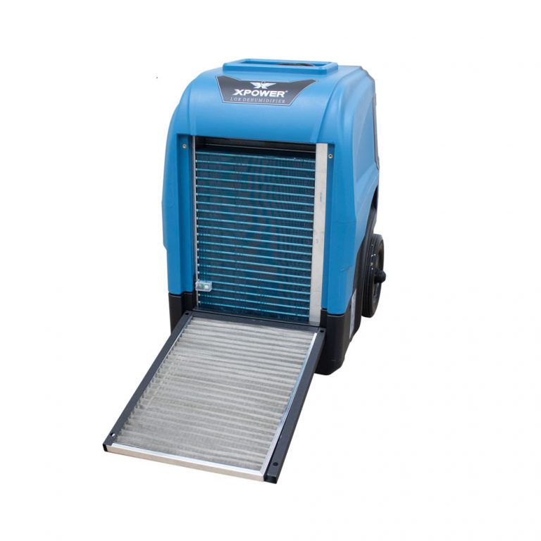 XPOWER XD165L Low Grain Refrigerant (LGR) Dehumidifier 165 PPD / 280 PPD, Automatic Purge