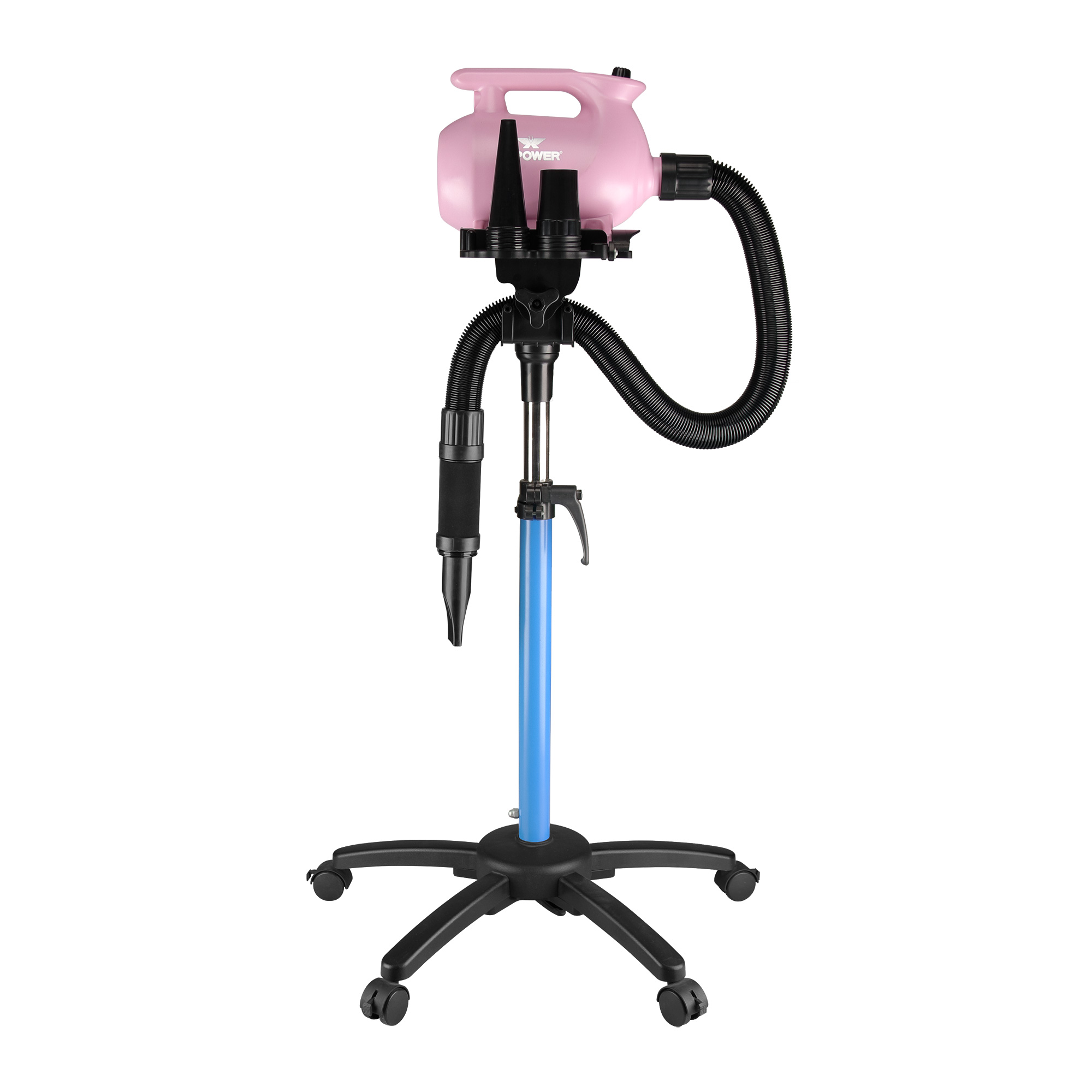 xpower-b-123-pet-dryer-pink-adjustable-stand